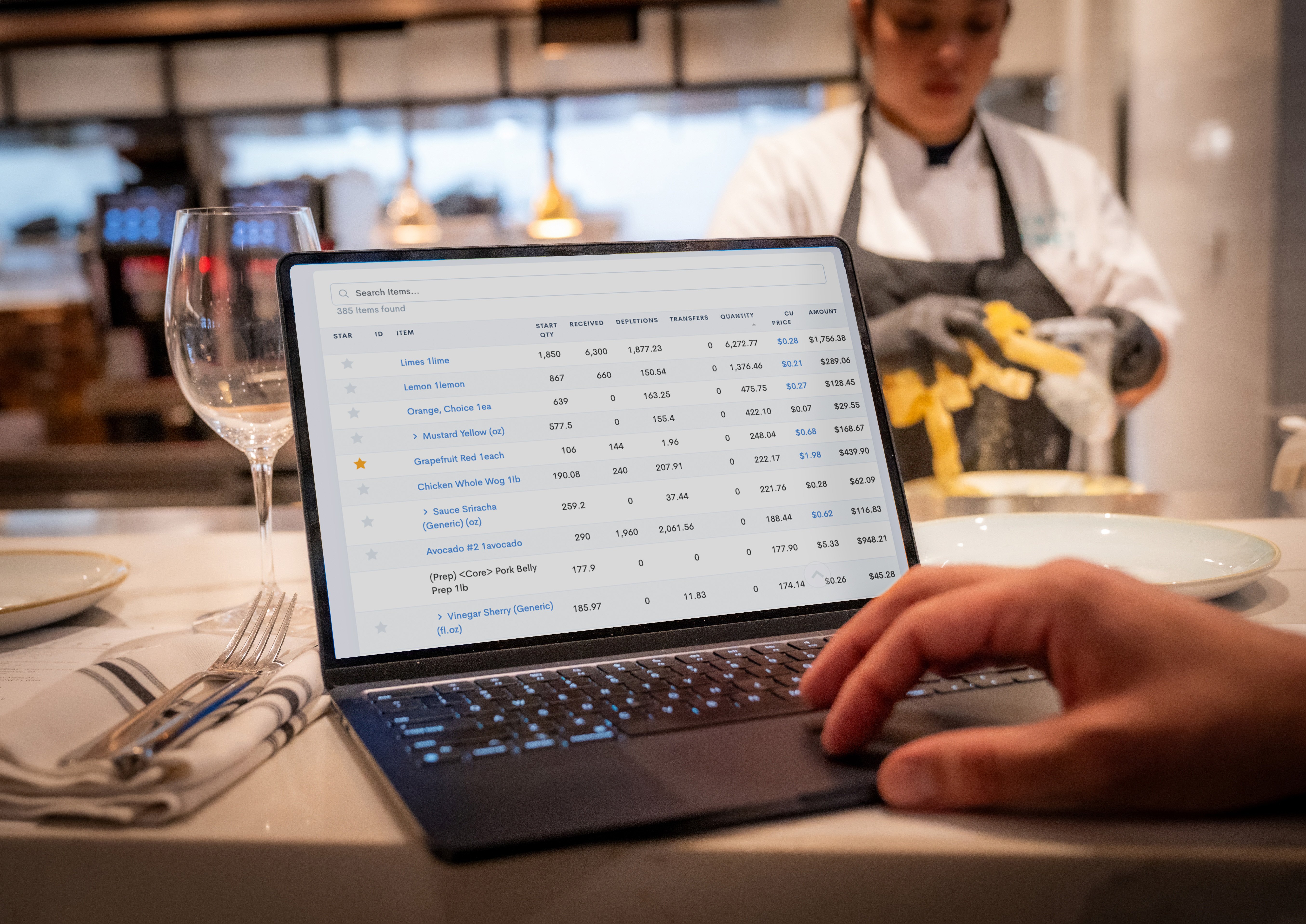 Inventory and Recipe Management_Inventory Value
