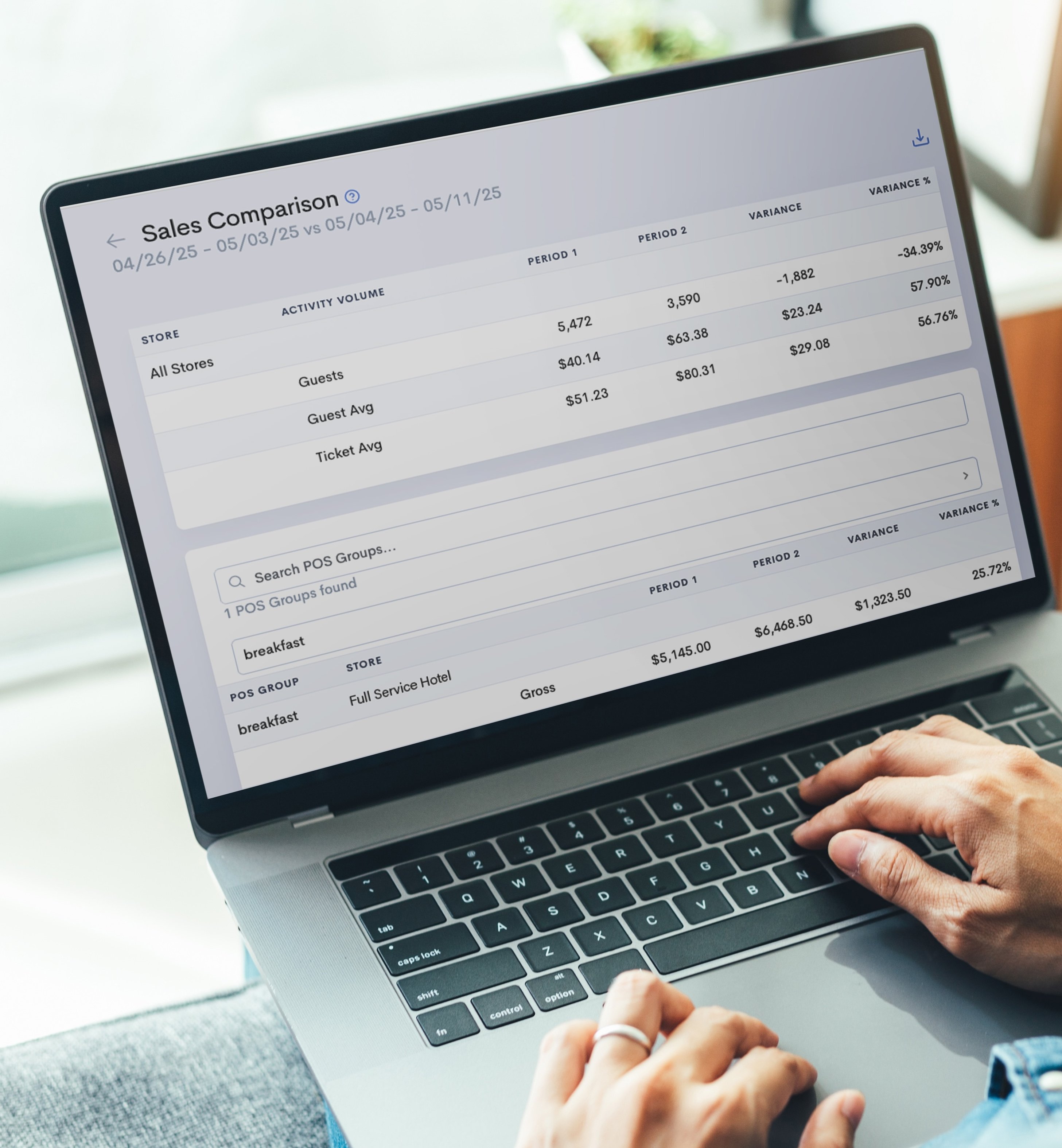 Reports and Business Intelligence_Sales Comparison 3