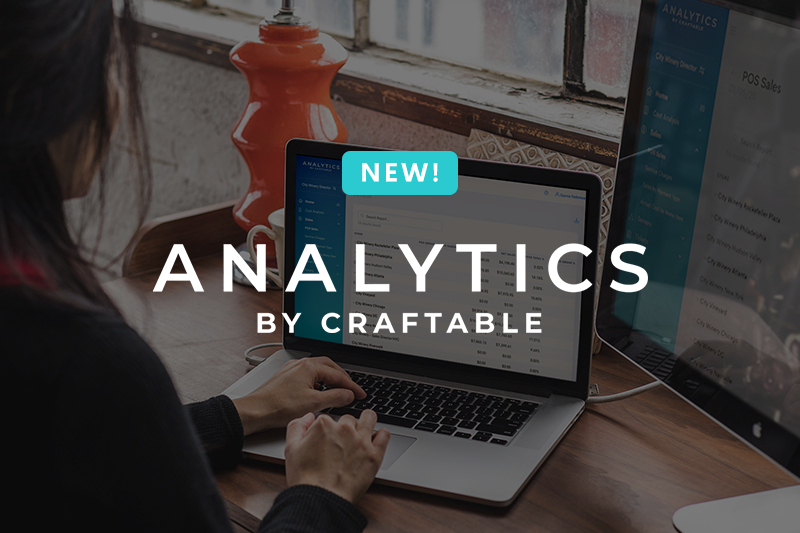 Craftable Launches Analytics, Adding In-Depth Financial Analysis Functionality to Its Bar & Restaurant Software Suite