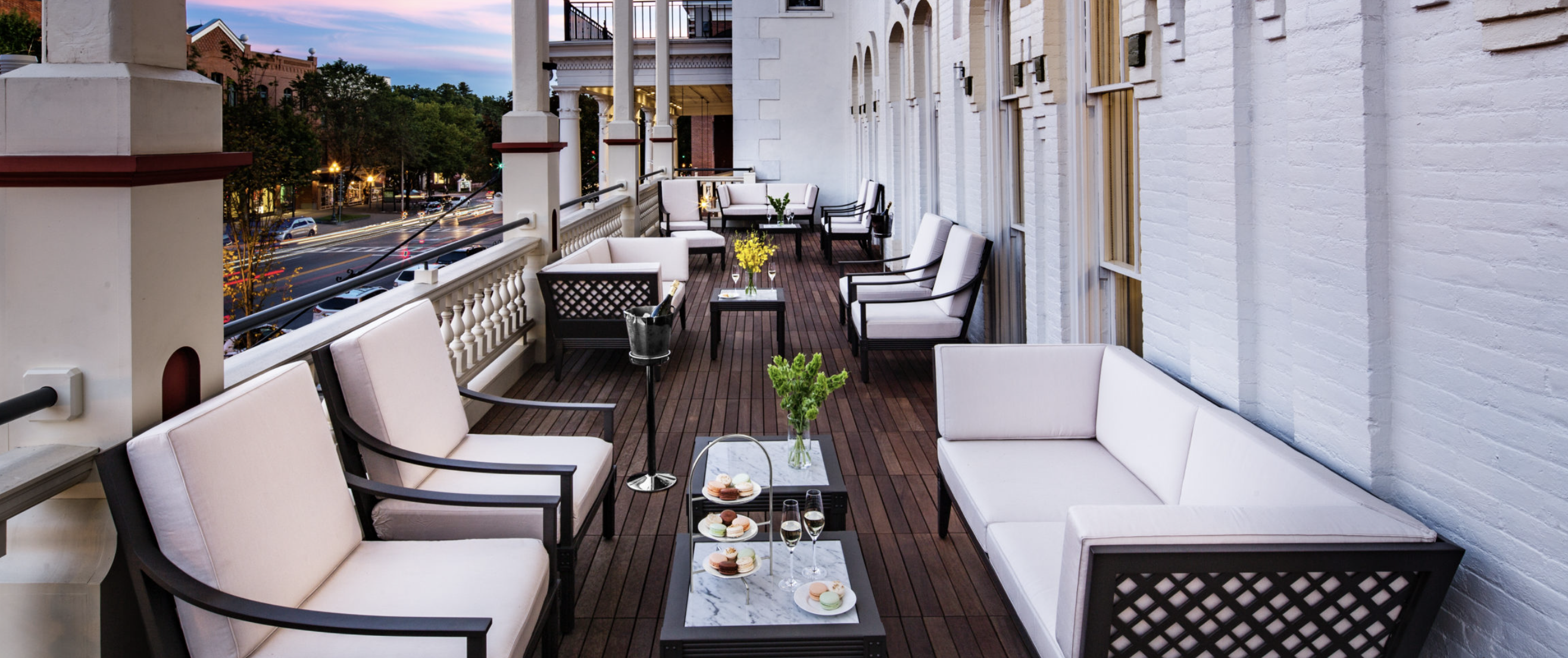 the adelphi hotel balcony