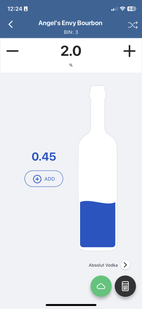 Inventory App image of beverage cost management software