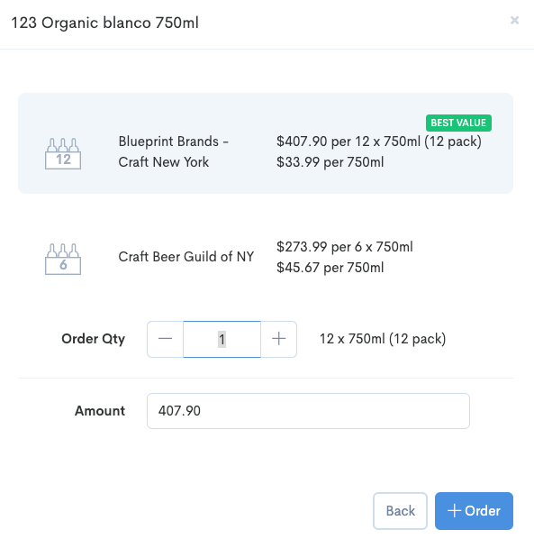 Retire Your Bar Tools screenshot of beverage cost program